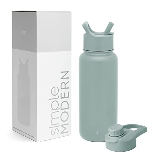 Botella de agua Simple Modern Summit con aislamiento al vacío