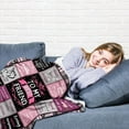 thumbnail image 3 of Best Friend Blanket 60"x 50", Friend Gifts for Women, Best Friend Birthday Gifts for Women, Bestie Gifts for Women, Friendship Gifts for Women, Gifts for Best Friend Woman, BFF Gifts, 3 of 5