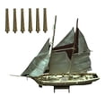 thumbnail image 1 of Wweixi Sailboat Model Kit Boat Assembly Set Festival Gift Kids Assembly Playthings Type 1, 1 of 6