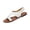 White, variant on Women's Toe Loop Slingback Sandals, Orthopedic Bunion Corrector Sandals,Open Toe Casual Summer Lightweight Walking Sandals,Fashion Comfy Breathable Adjustable Hook and Loop Straps Flat, Black 5.5