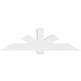 thumbnail image 2 of 72"W x 21"H x 6"D x 6"F, 7/12 Pitch, Kennewick Architectural Grade PVC Gable Bracket, 2 of 8