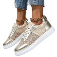 thumbnail image 4 of Willtoo Women’s Walking Shoes, Breathable Lace Mesh Casual Sneakers, Lightweight Lace-Up Athletic Shoes for Everyday & Summer Wear, 4 of 5