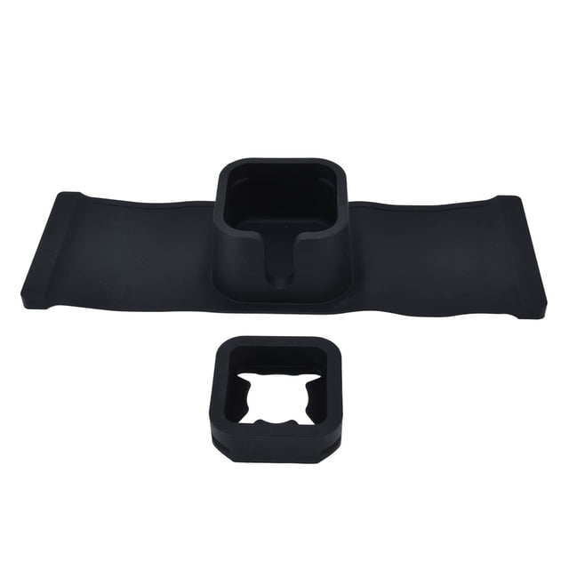 Portavasos Brazo De Sofá Portavasos Brazo De Sofá Bandeja De Taza Cuerpo De Silicona para Sala De Estar Balcón Negro