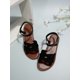 thumbnail image 3 of New opean And American Fashionable Crossed Flannel Women's Shoes, Casual And Versatile Flat Sandals, Suitable For Outdoors And Beach Wear. Summer., 3 of 5