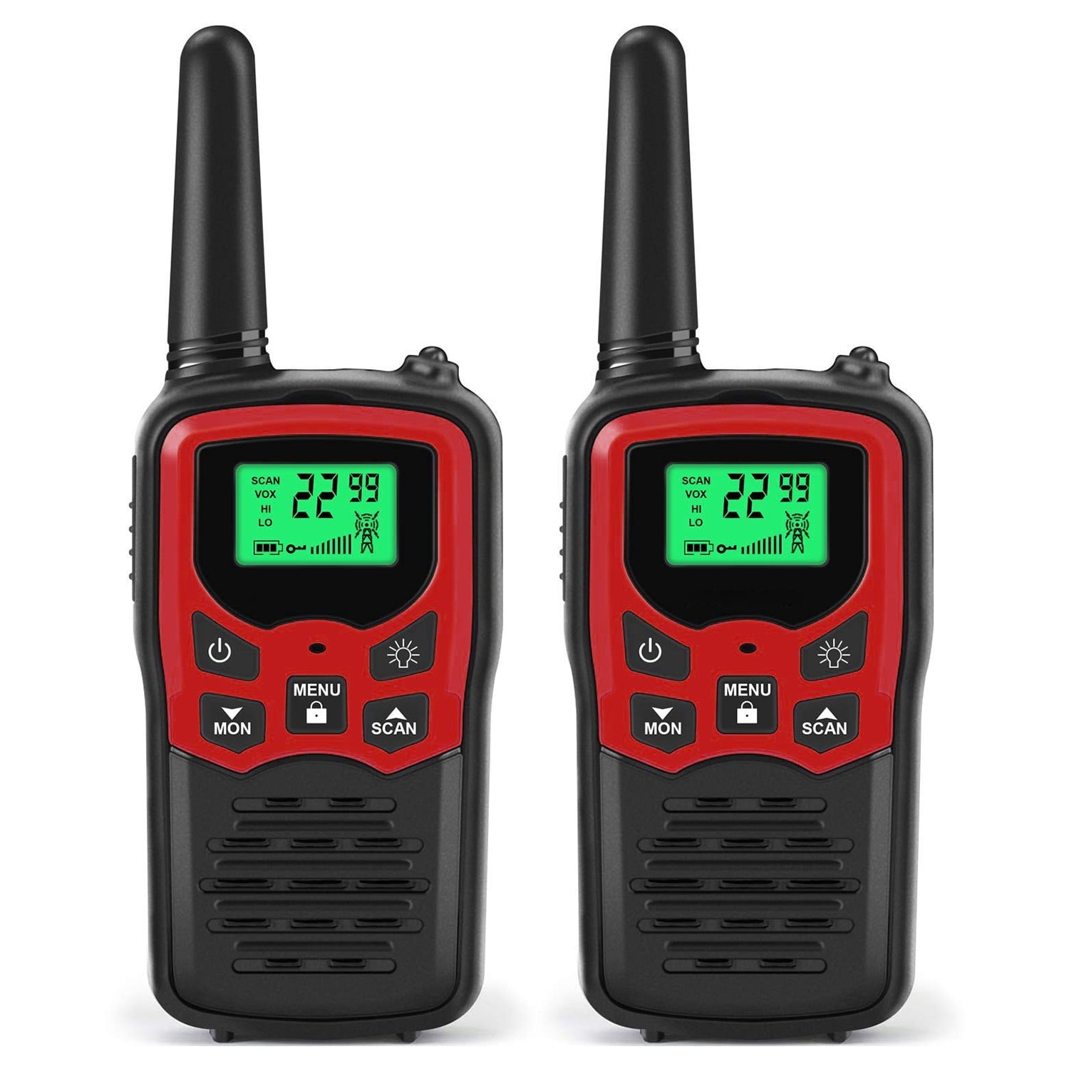 Rechargeable Two Way Radio,2 Way Radios with Earpieces Business 6 Pack Retevis RT68 Walkie Talkies Adults Long Range,FRS Handsfree Small Rugged 