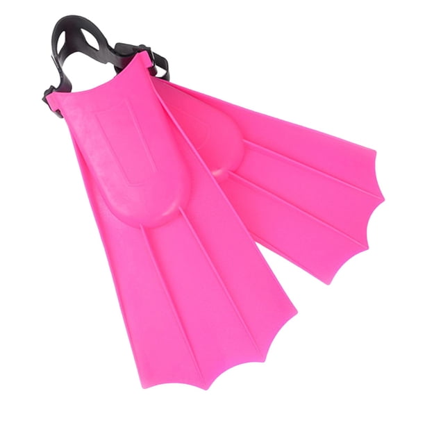 Aletas de natación Aletas de buceo Deportes acuáticos portátiles Equipo de buceo profesional Aletas de snorkel Aletas para profesionales principiantes Rosa 30 a 36