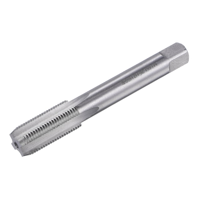 Unique Bargains M14 x 1.25 Left Hand High Speed Steel Machine 4 Straight Flutes Thread Tap