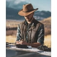 thumbnail image 4 of Outback Trading Co Men's Broken Hill Crushable Felt Hat Brown Medium, 4 of 4