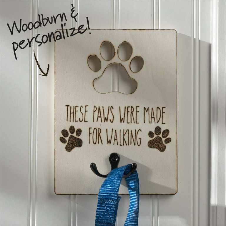Wood dog leash holder 2025