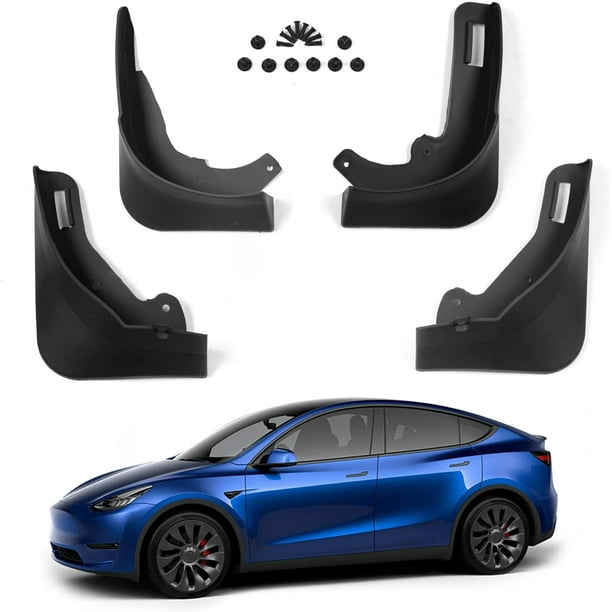 Fit 2020 2021 2022 Tesla Model Y Mud Flaps Splash Guards Fender for Tesla Model  Y Accessories Set of 4 (Matte Black) 