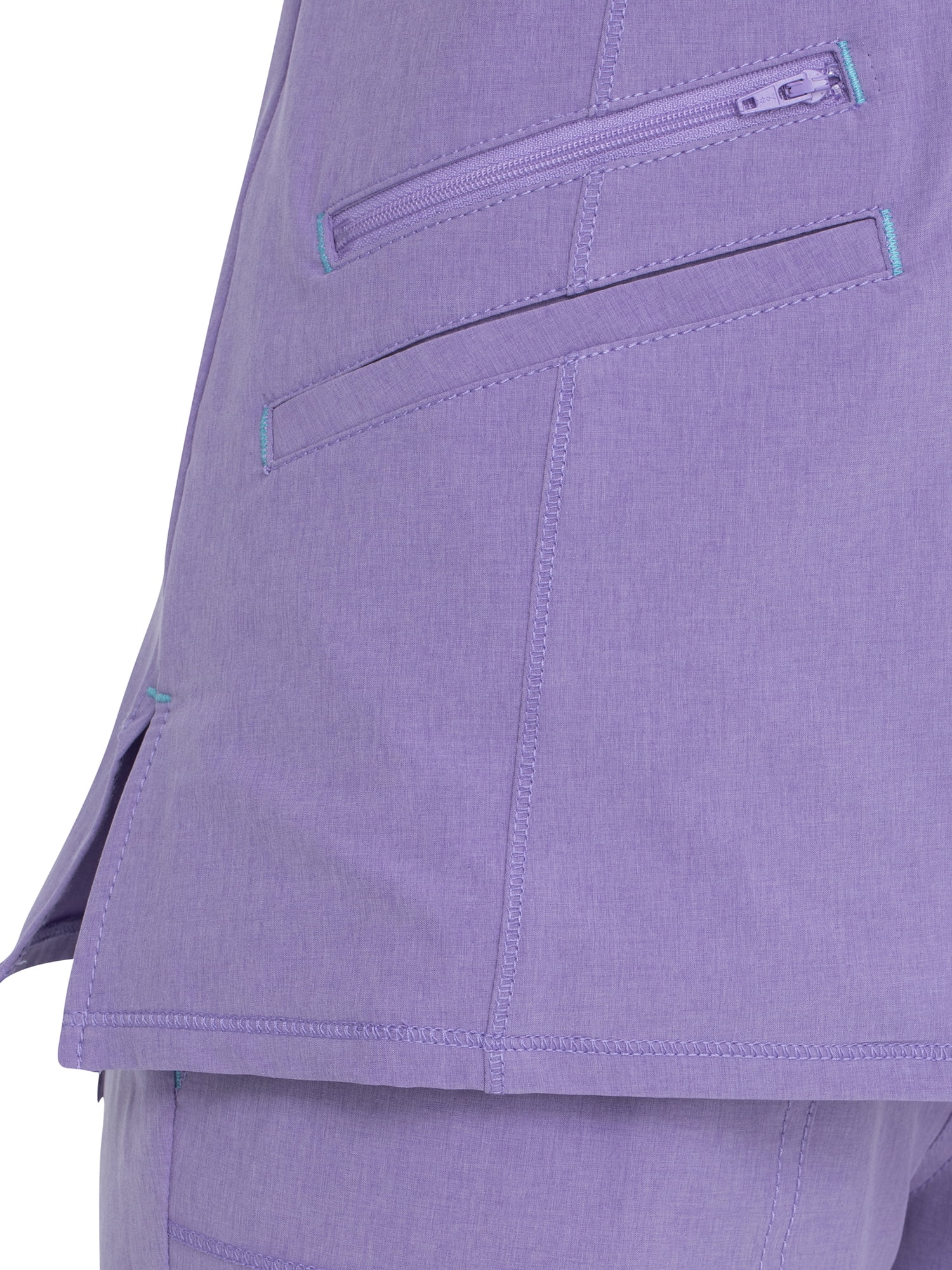 Scrubstar Women's Fashion Premium Performance Mock Wrap Scrub Top