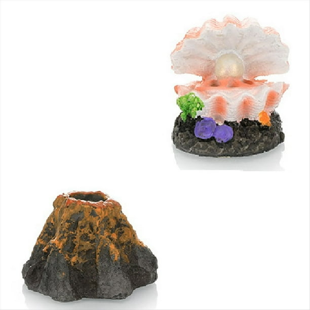 Paisajismo de Peceras, Accesorios de Resina para Acuario, Adornos, Bomba de Oxígeno, Herramienta de Oxigenación de Piedra de Aire