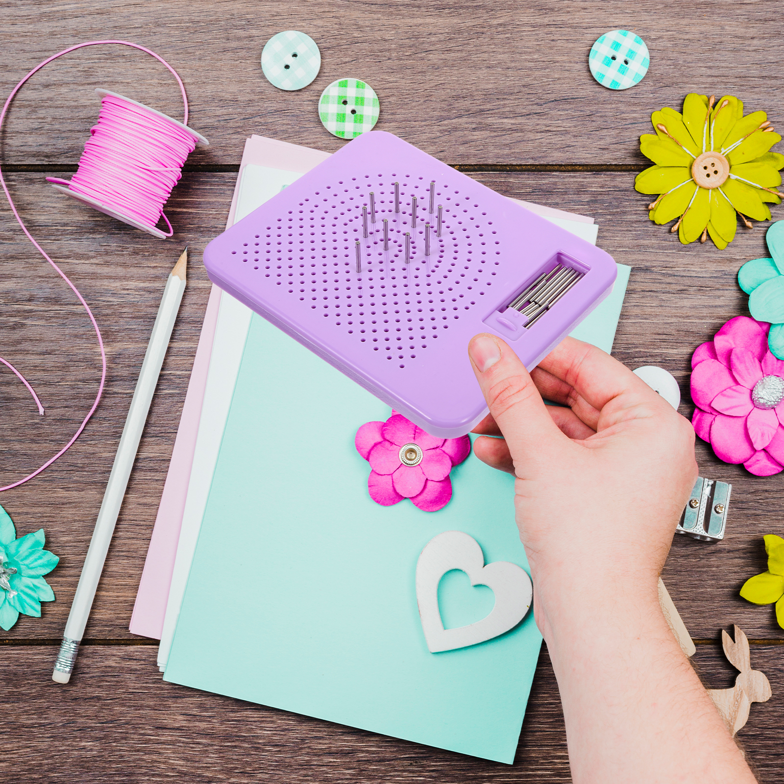 HURRISE Stylo à quilling en papier Papier Fendu électrique, Outil de