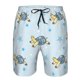 thumbnail image 3 of Balery Cartoon Turtle Traje de Baño Estilo Hawaiano para Hombre, Shorts de Secado Rápido con Bolsillos-Small, 3 of 6