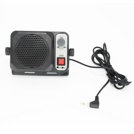Heavy Duty External Speaker Loudspeaker For Car Cb Radio 3.5Mm