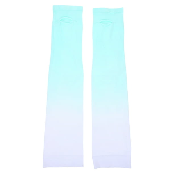KAKOWELY 1 par de mangas transpirables para el brazo, mangas transpirables para el sol, mangas deportivas para niñas
