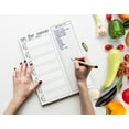 thumbnail image 2 of Inkdotpot Weekly Meal Planner Notepad 7"x10 , "On The Menu" Magnetic Meal Planning Pad with Tear Off Grocery Shopping List for Fridge- Kitchen & Home - 54 Sheets -5H, 2 of 8