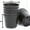 Black, variant on 20,30,40 New 2 Inch Plastic Nursery Pots ~ Pots are 2-4 Inch Round at The Top and 1.6-3.15 Inch Deep Color: Black,White