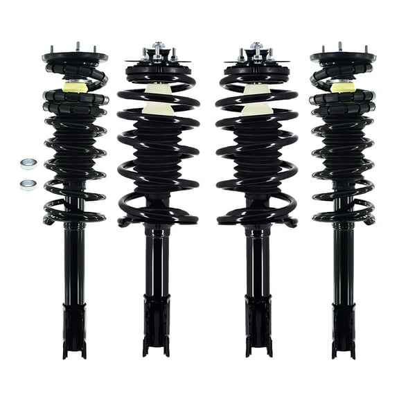 Set 4 Front - Rear Quick Complete Strut For 1993 - 2002 Saturn SC2