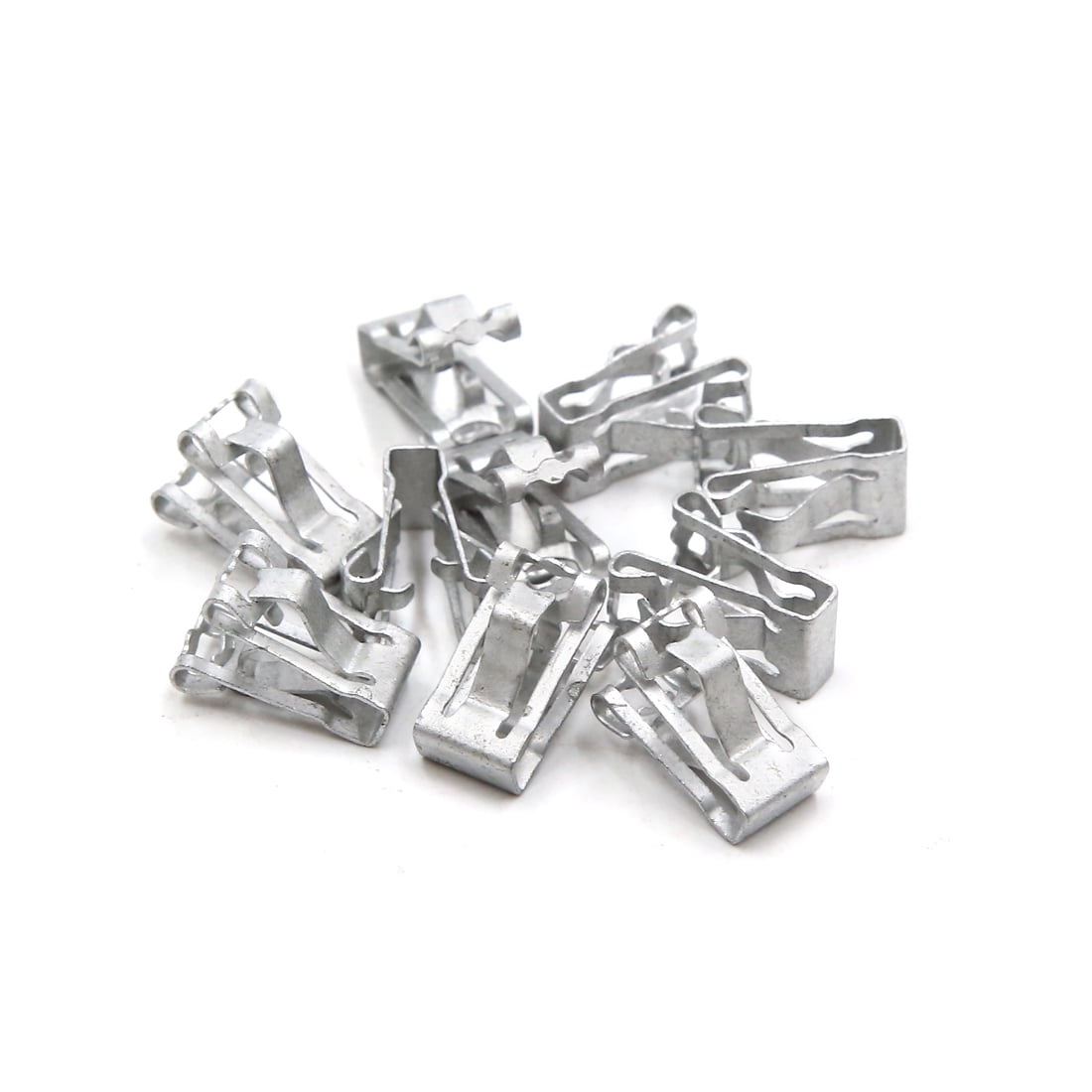 10Pcs 8mm Hole Metal Rivets Car Interior Dashboard Panel Retainer Clips