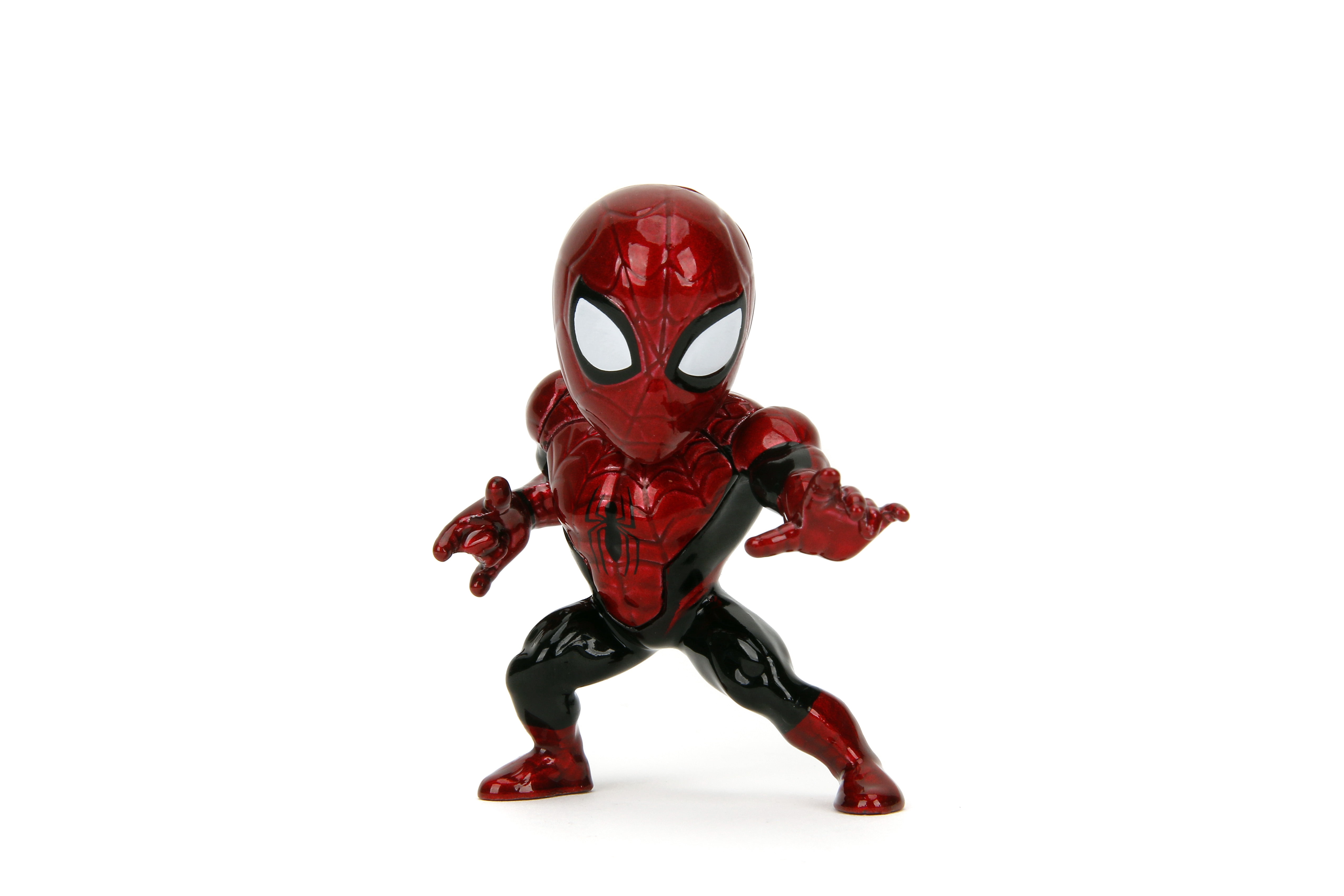 Jada Spider-Man Metalfigs 4-Pack – Collectible 2.5” Metal Figures – Spider-Man, Green Goblin, Toxin, Venom – Classic Marvel Heroes