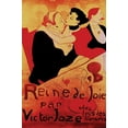 thumbnail image 2 of Toulouse-Lautrec, Henri De  13x18 White Modern Wood Framed Museum Art Print Titled - Queen Of Joy, 2 of 4