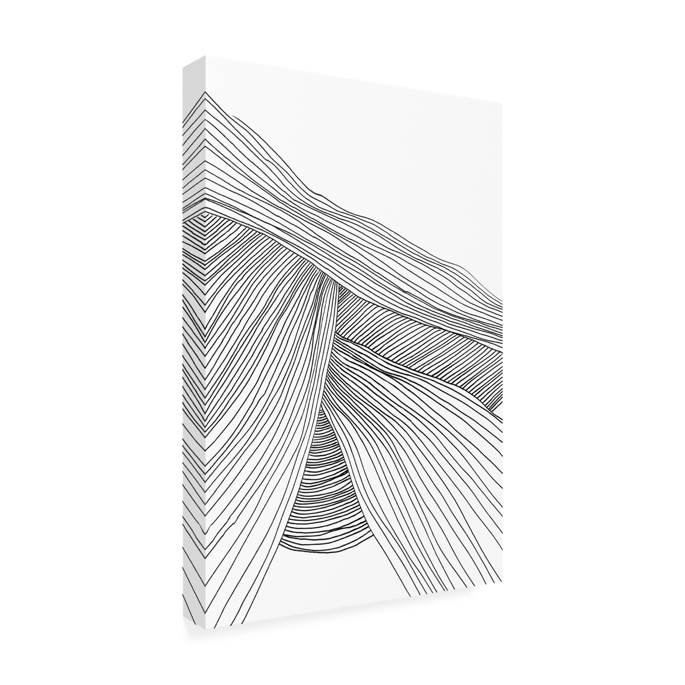 Trademark Fine Art Dan Hobday  Waves Canvas Wall Art