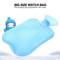 thumbnail image 3 of Bolsa de agua caliente, 2L Botella de agua caliente 3 colores Bolsa de agua caliente Bolsa de agua grande de Halloween, Regalos de Navidad(azul) Bolsa de agua Spptty cuidado personal, 3 of 7