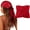 Wine, variant on Large Square Satin Head Scarf Silk Hair Scarf Square Hair Bandanas Large Scarf Sleeping Head Wraps for Women Miniature French Women Extra Large Men Fashion Hats French Bray Hat Wool for