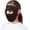 Black, variant on Sun Mask Full Face Coverage with Ear Loops, Windproof Transparent Eye Cover and Breathable Mesh Nose Design for Hiking, Running, Cycling, Motorcycle, and All Outdoor Sports Sun Protection