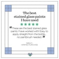 thumbnail image 5 of Gallery Glass Liquid Leading, Black, Matte Finish, 8 fl oz, 5 of 5