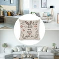 thumbnail image 5 of Pillow Cover Some Bunny Love You Decoration Pillow Cover Rabbit Lovers Gifts Outdoor Pillowcases 20"x20" for Iiving Room for Girls Friends Daughter Niece Women, 5 of 7