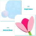 thumbnail image 3 of IDEANATEGRATE 18Ud Guirnalda Decorativa De Fieltro Con Conejos Y Huevos Para Ambiente De Pascua, 3 of 6