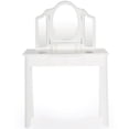 thumbnail image 4 of Guidecraft Coiffeuse classique avec tabouret, blanc, 4 of 15