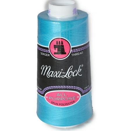 High Strength Thread Lock - Maxi Lock All Purpose Thread Radiant Turquoise 3000 YD Cone MLT-056