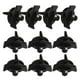 thumbnail image 4 of Tornillos para casco de motocicleta, 10 unidades, tornillos para visera de casco, tornillos para clip de visera, accesorios para casco, color negro, 4 of 8