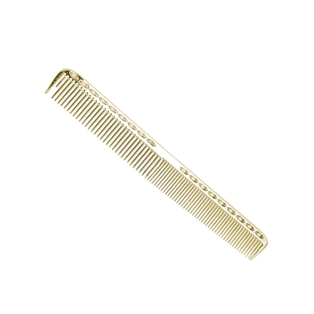 Seitruly Cepillo de pelo, construcción espacial de aluminio para una mayor durabilidad, peines de peluquería, peines para cortar el pelo Cuidado del cabello s909(L):oro