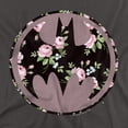 thumbnail image 2 of Batman T-Shirt Bats of Floral Unisex Graphic Tee For Men & Women, 2 of 7