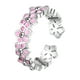 thumbnail image 1 of Anillo de moda de las mujeres Abrir Anillos Ajustable Anillo de flores de color rosa Anillo Cute Girl Cumpleaños Regalo, 1 of 5