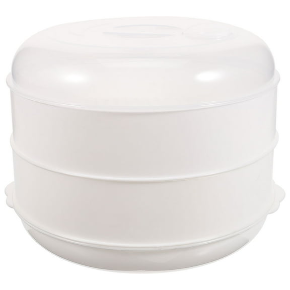 IBASETOY Cooking Steamer Food Steamer PP High Temperature Resistant Kitchen Supplies 1Set