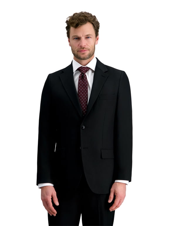 Men's Comfort Stretch Suit Separates Jacket, Straight Fit 40-60 Size Range