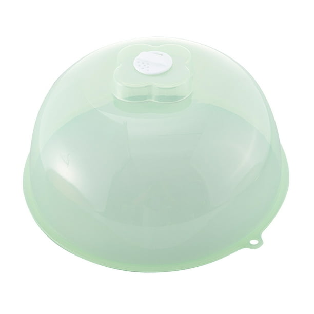 Cover Food Microwave Dome Splatter Plate Tent Plastic Cake Lid Display Protector Dish Anti