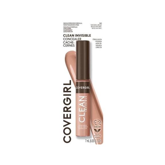 Corrector para ojos Covergirl Clean 140 natural beige 7 ml