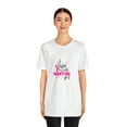 thumbnail image 3 of A Cure Worth Fighting For Breast Cancer Bella+Canvas Unisex T-shirt, 3 of 12