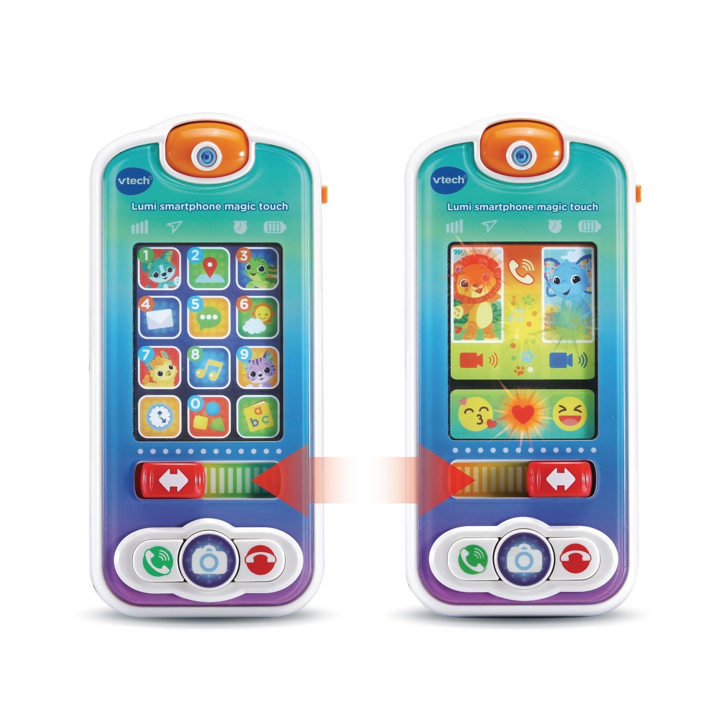 VTech Touch & Chat Light-Up Phone - French Version, 6-36 Months