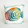thumbnail image 1 of Liora Manne Visions III Rainbow Fish Indoor Outdoor Decorative Pillow Pearl, 1 of 2