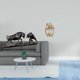 thumbnail image 2 of Escultura de resina moderna de toro y pareja abstracta de Feng Shui, figura creativa de animal y humano para escritorio, estantería, cafetería, decora, 2 of 8