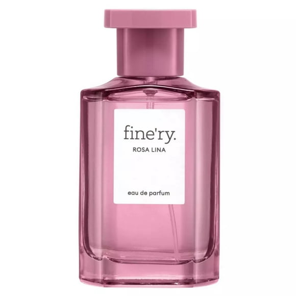 Perfume Fine'ry Rosa Lina Eau de Parfum para mujer, 30 ml, para viajes