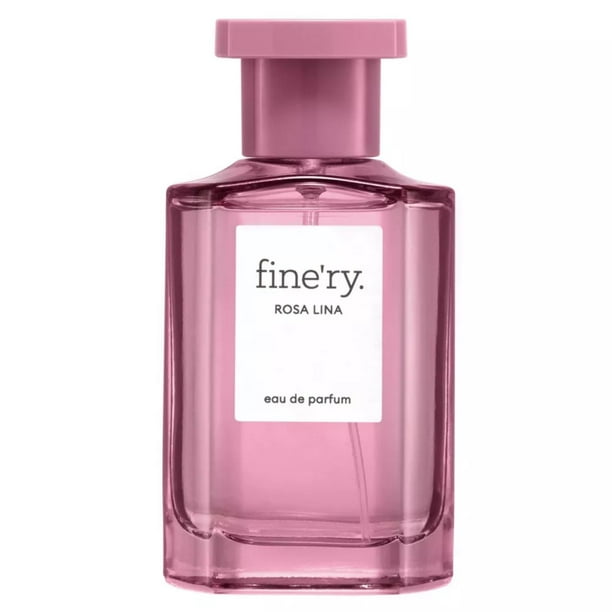 Perfume Fine'ry Rosa Lina Eau de Parfum para mujer, 30 ml, para viajes