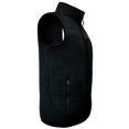 thumbnail image 3 of Chaleco George Talla CH Liso y Polar con Bolsillos Negro, 3 of 4